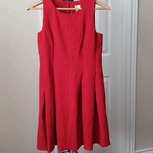 NWOT Loft red dress size 10P